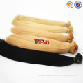 Hot sale pure white human hair extensions micro beads